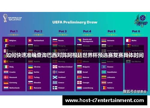 如何快速准确查询巴西对阵阿根廷世界杯预选赛复赛具体时间