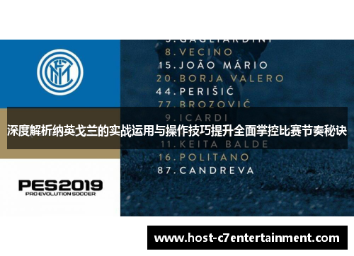 深度解析纳英戈兰的实战运用与操作技巧提升全面掌控比赛节奏秘诀